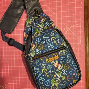 Sling Back Or Front Unisex Bag Featuring "Love Is Love" Theme